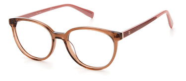 Premium Women Pierre Cardin Eyeglasses: P.C.8496 - Brown(2) - SpecSMART Eye Clinic (Diagonal View)